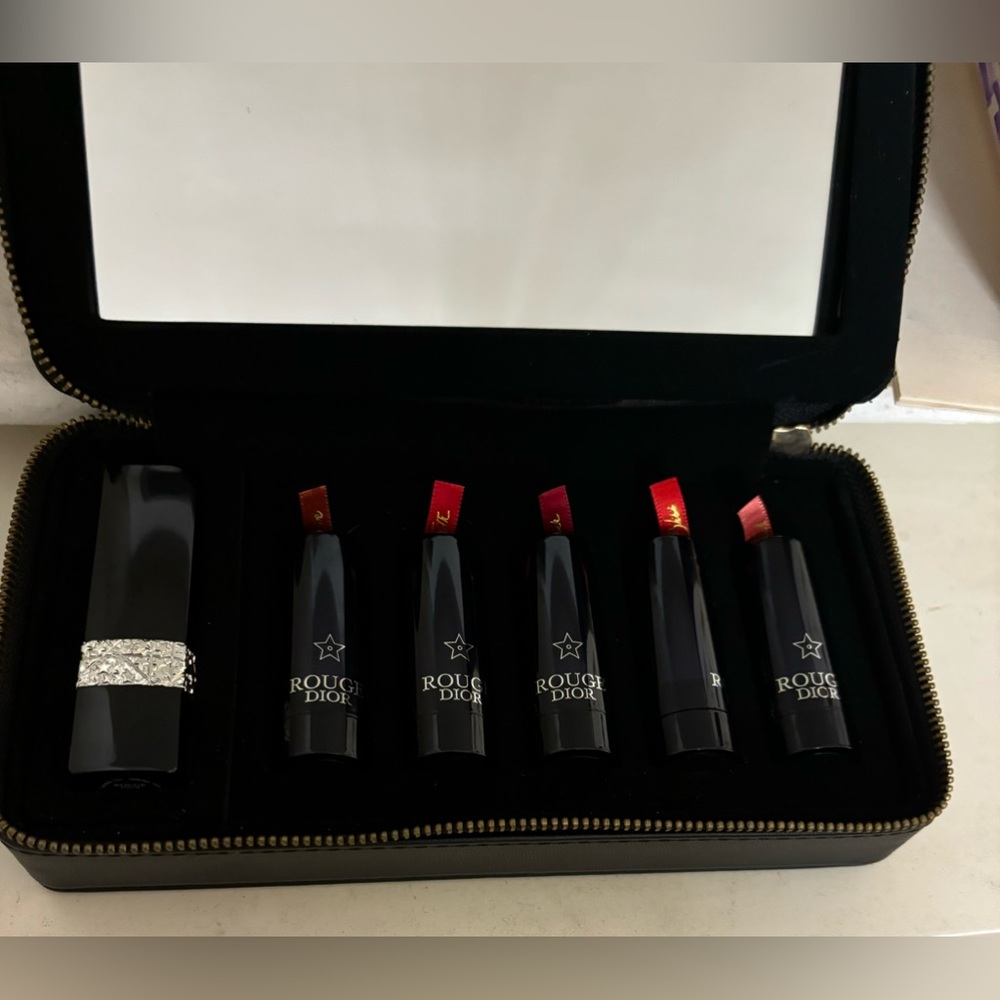 Dior Rouge Classic Matte Lipstick in Deep Red